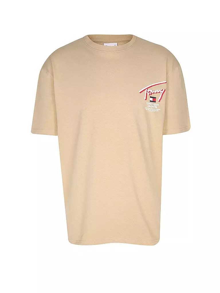 TOMMY JEANS T-Shirt camel
