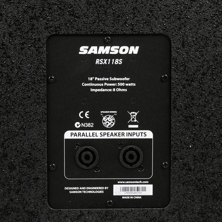 Samson RSX118S passieve subwoofer