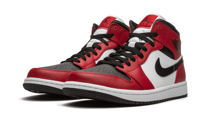 Air Jordan 1 Mid Chicago Black Toe - 48h Delivery