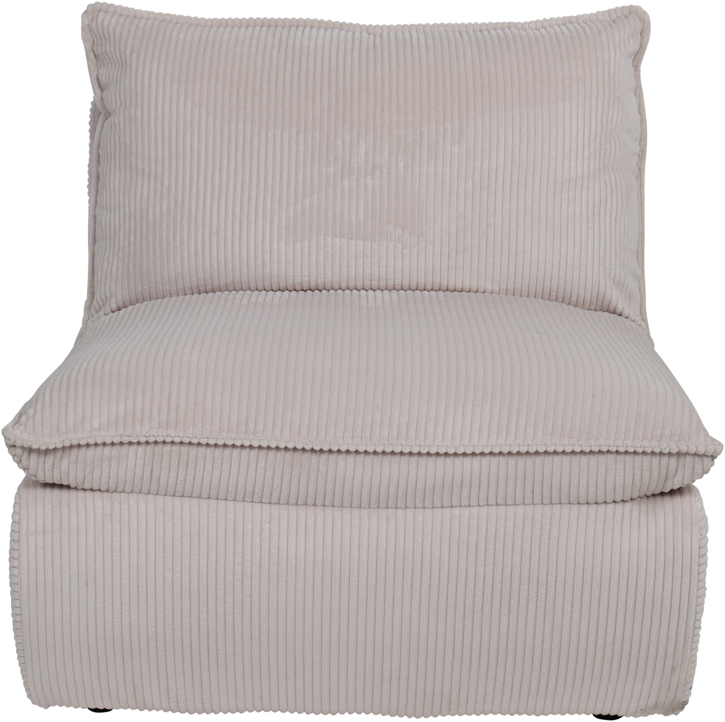 HELA Loungesessel »RHODOS« 1 Stk. tlg. Sessel;gepolstert;aufgesetztes Kissen;Microfaser;Breitcord