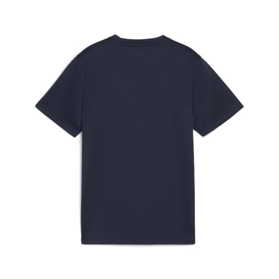 PUMA T-shirt d'Entraînement teamGOAL - Bleu Marine/Blanc Enfant