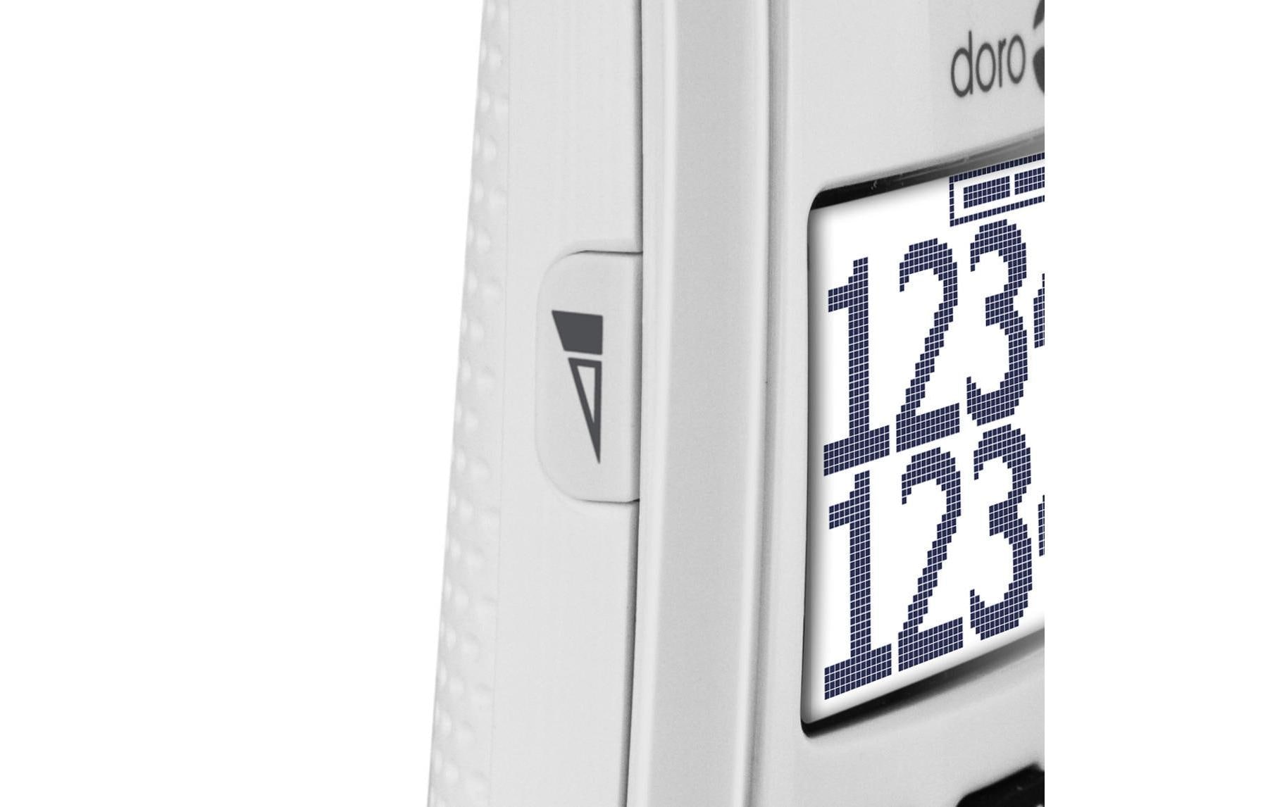 Doro Schnurloses DECT-Telefon »Doro PhoneEasy110 Duo weiss« ( )