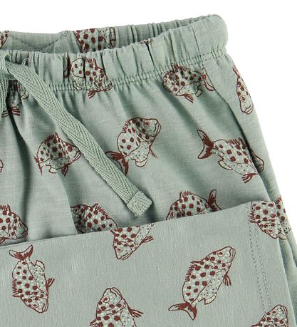 Soft Gallery Hosen - Hailey - Fish - Jadeit
