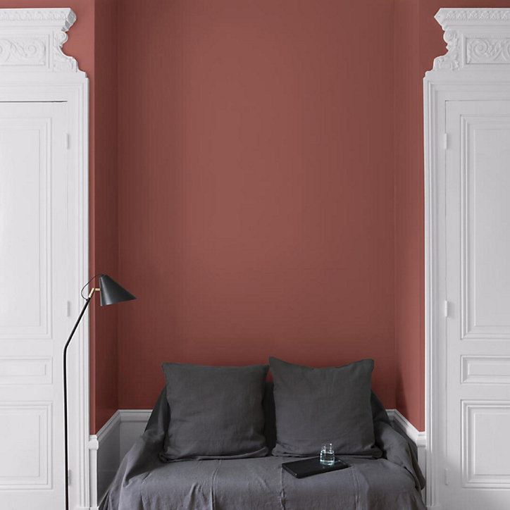 Peinture multisupport murs, plafonds et boiseries Velours de peinture rouge bourgogne Libéron 2,5L
