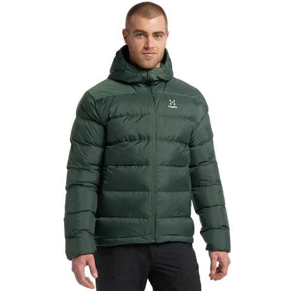 Doudoune ski HAGLÖFS BIELD DOWN HOOD MEN FJELL GREEN