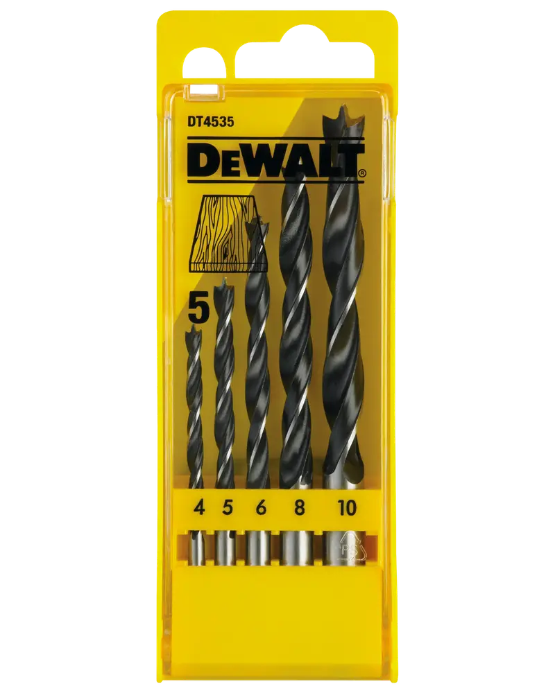 DeWALT Træborsæt 5 dele