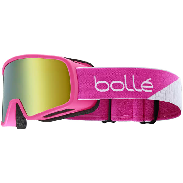 Masque de ski BOLLE NEVADA JR RACE - SUNSHINE CAT 3 PINK MATTE