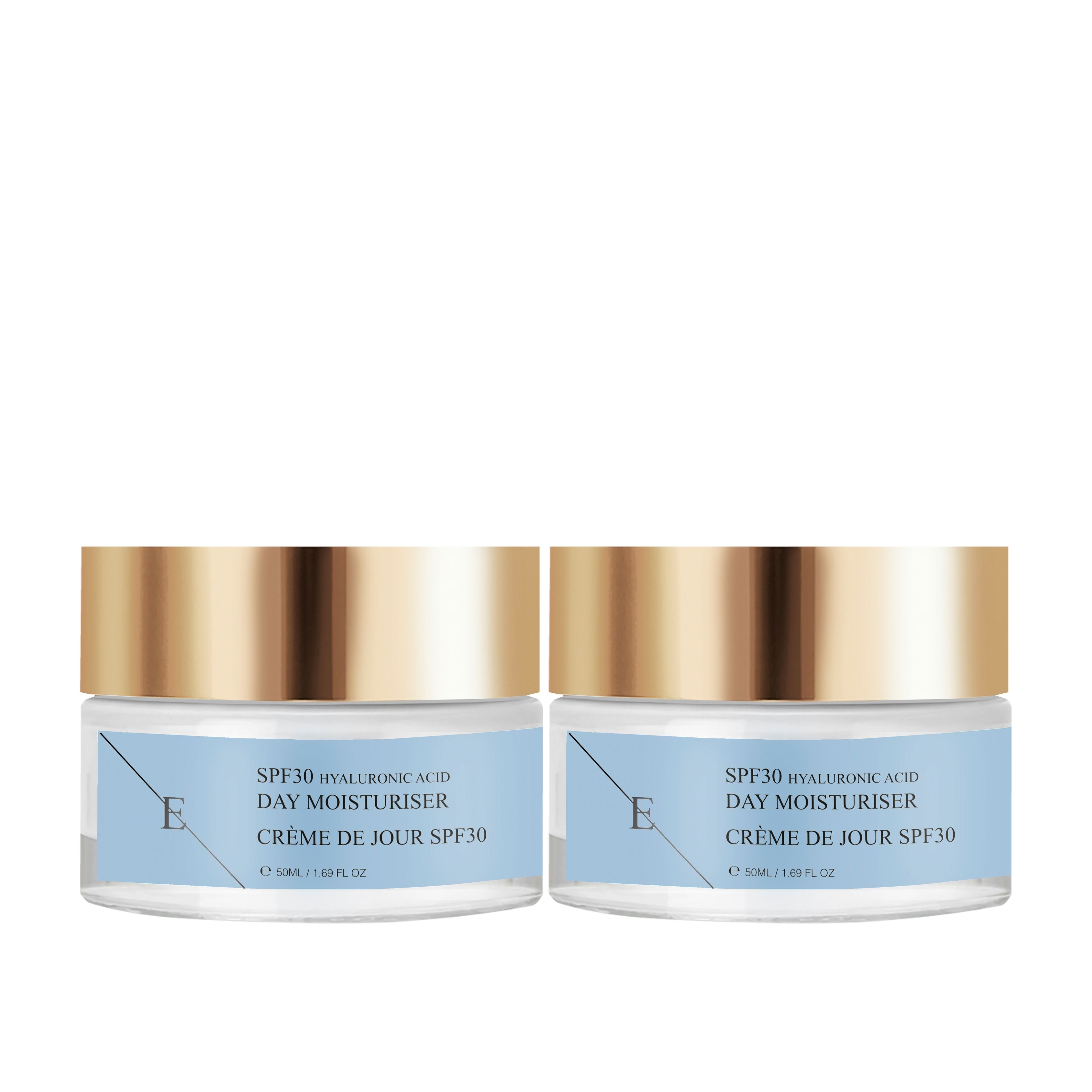 Erth skin london SPF 30 Hyaluronsäure-Tagescreme set