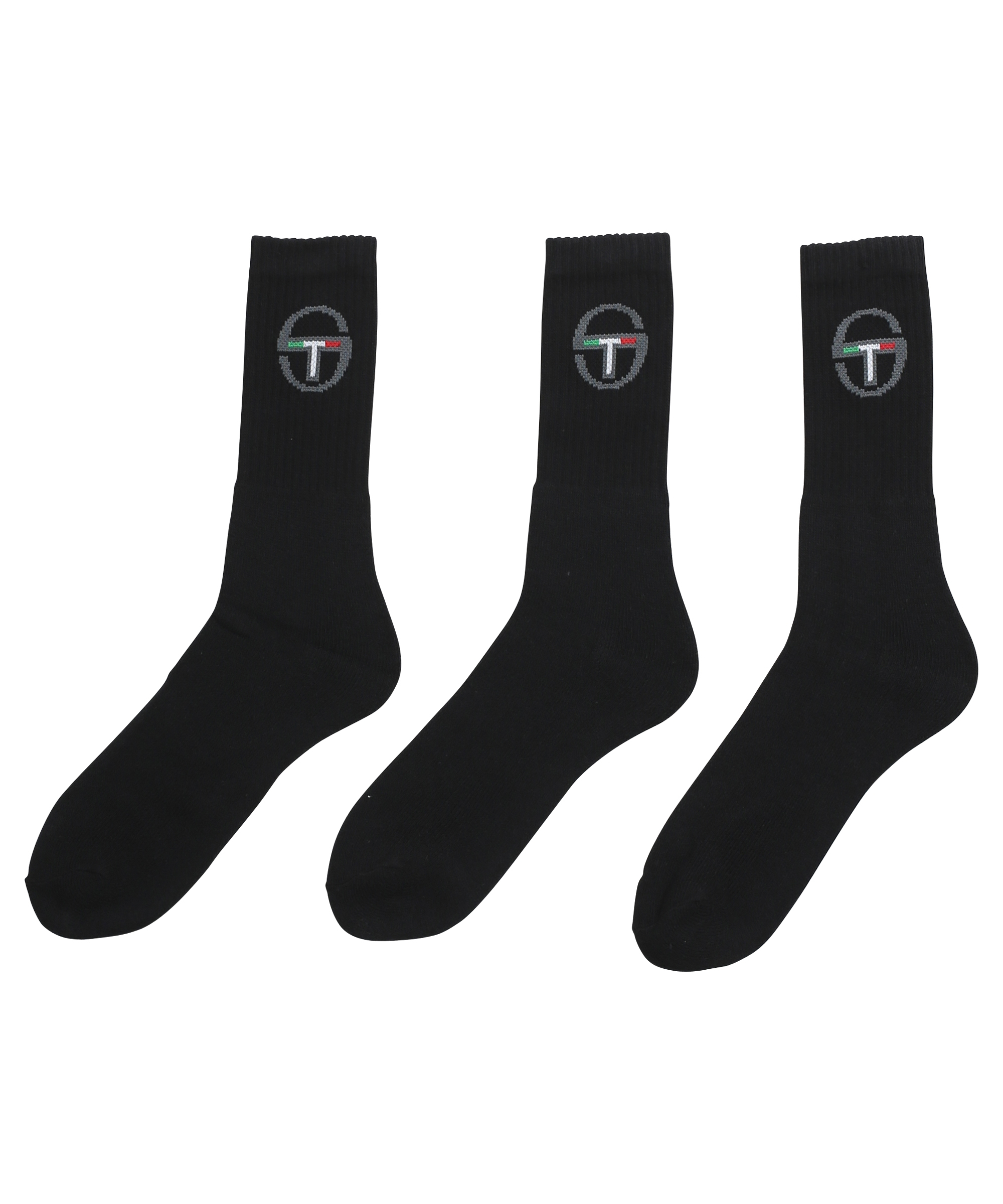 3-pack sportsokken sergio tacchini