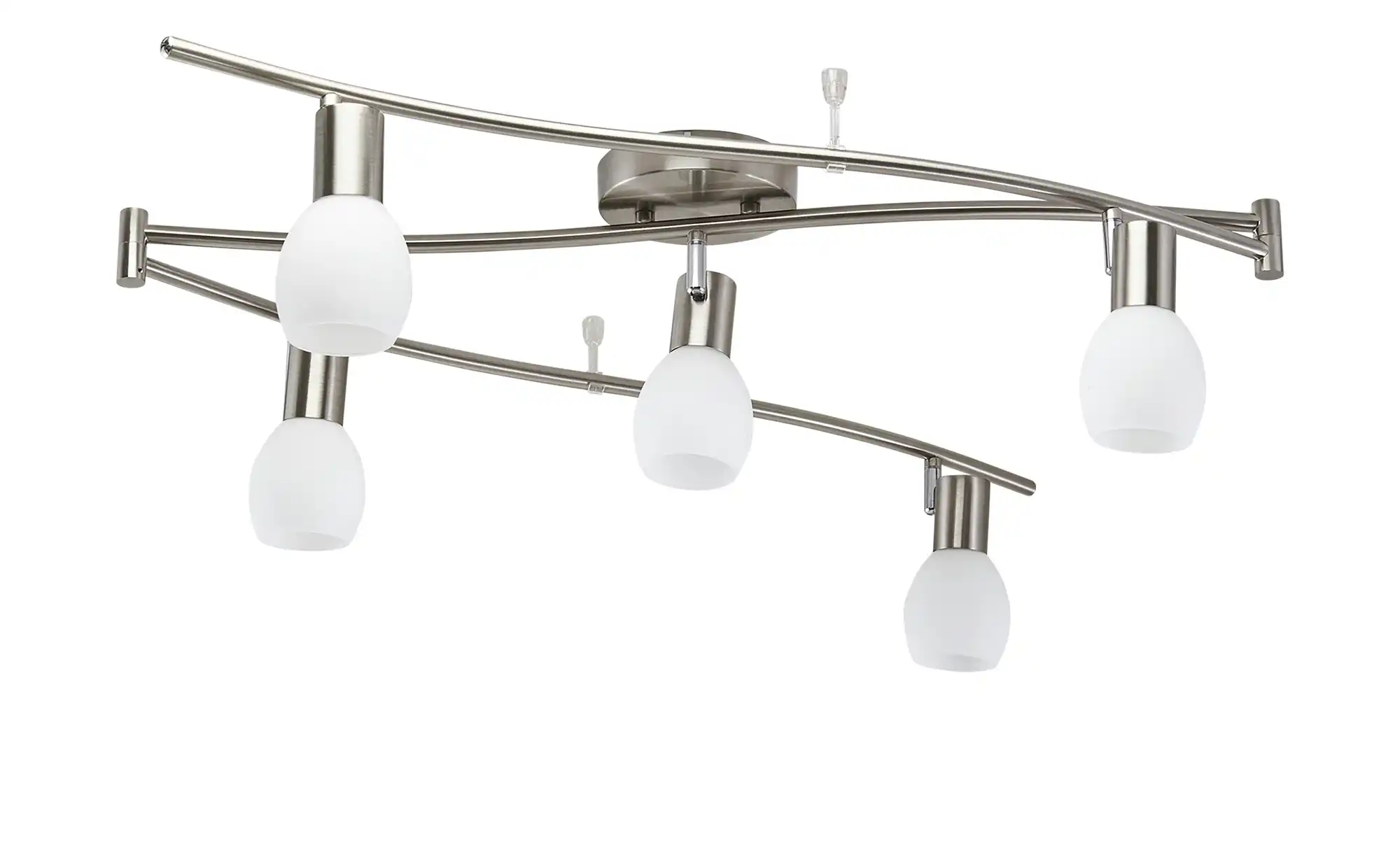 KHG Deckenstrahler, 5-flammig Nickel matt
