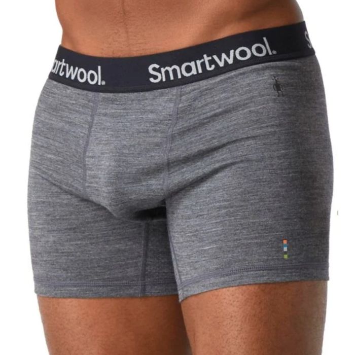 Smartwool Herre Undertøj og basislag Boxer Brief Wool Grå
