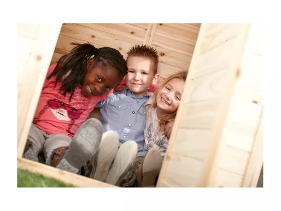 Cabane enfant en bois à peindre Noa