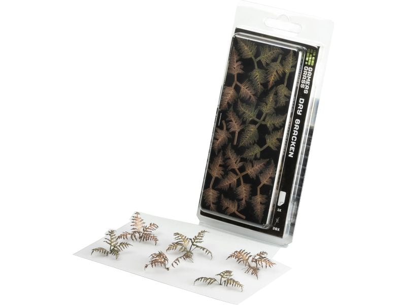 GamersGrass Laser Plants Dry Bracken Künstliche Pflanzen für den Gelände- und Miniaturenbau