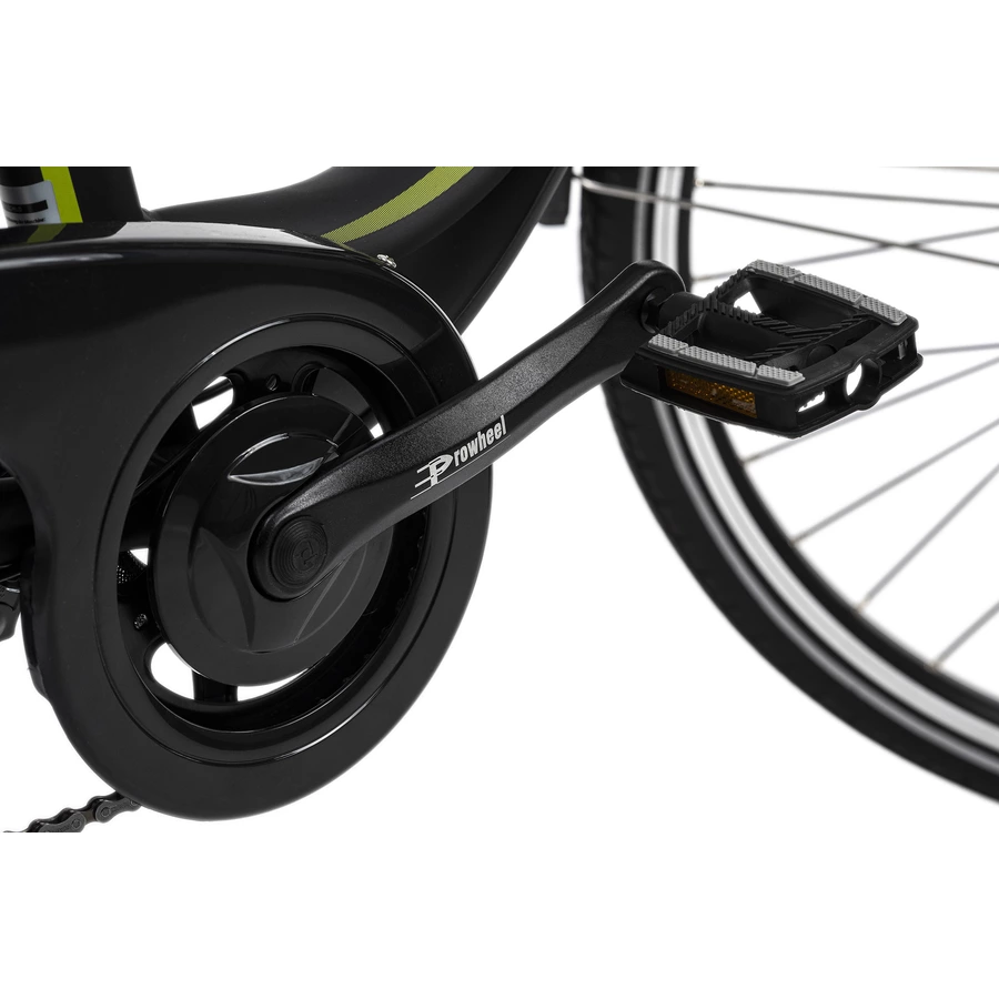 Adore Pedelec E-Bike Cityfahrrad 28'' Adore Versailles schwarz-grün schwarz