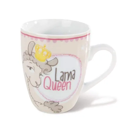NICI La-La-Lama Lounge Porzellantasse Lama Dalia Lama Queen