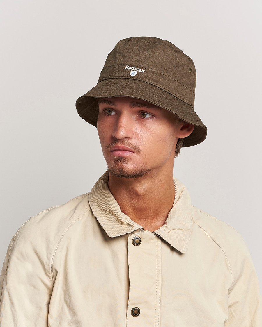Barbour Lifestyle Cascade Bucket Hat Olive