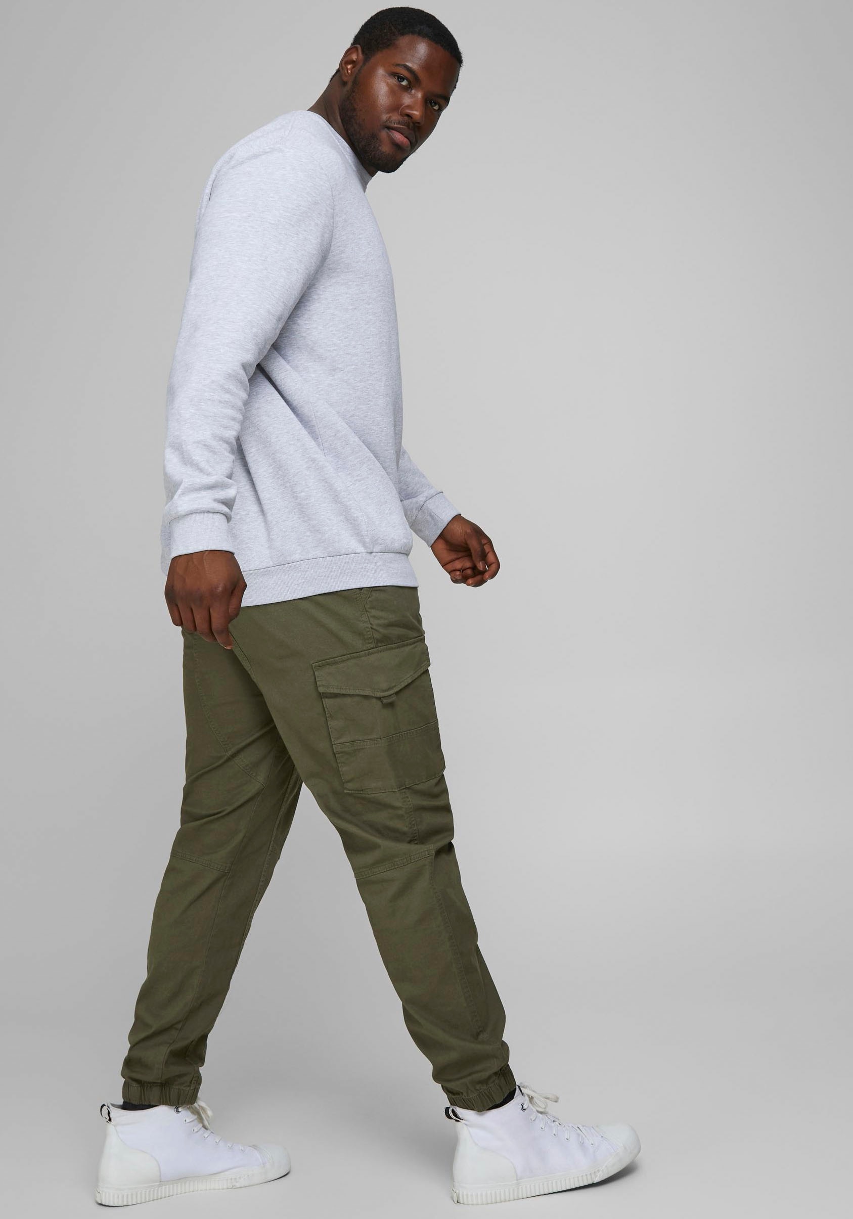 Jack & Jones PlusSize Cargohose »PAUL FLAKE«  Bis Weite 48