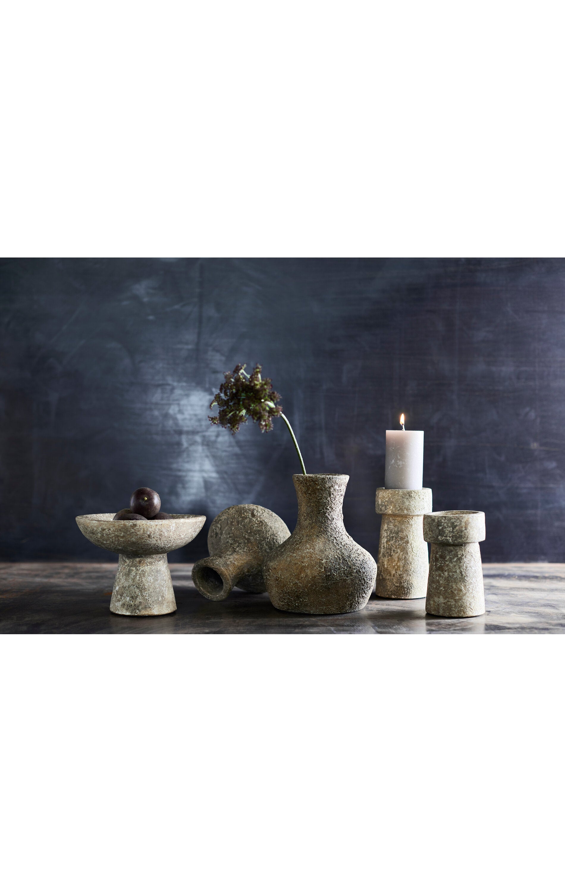 Muubs  Eris vase, M - Rustic sand