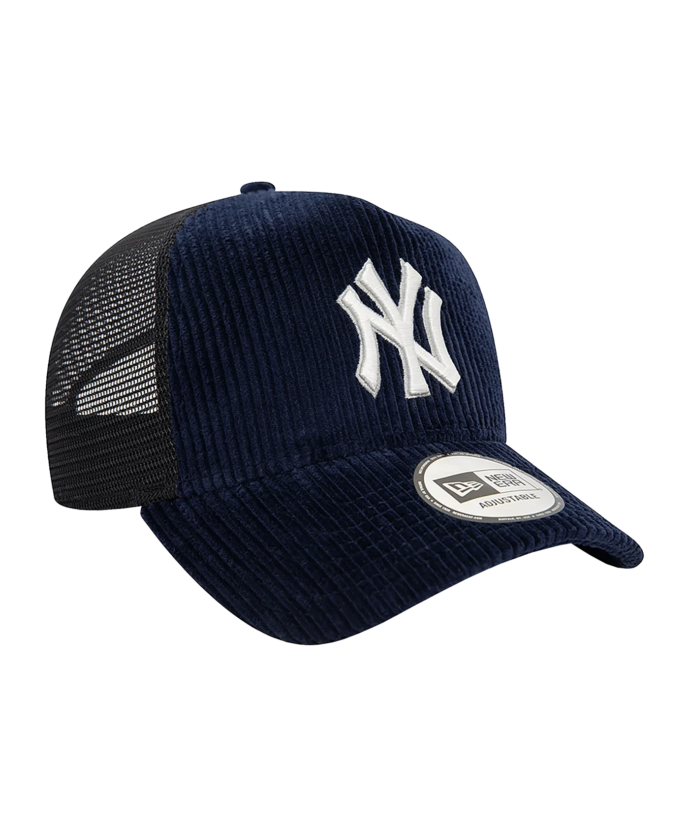 New Era MLB New York Yankees Cord Trucker Cap Blau