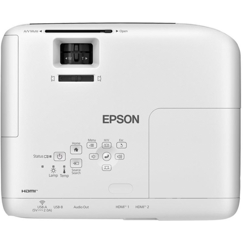 Epson EB-FH08 3600 ANSI lumens 3LCD 1080p (1920x1080) Blanc