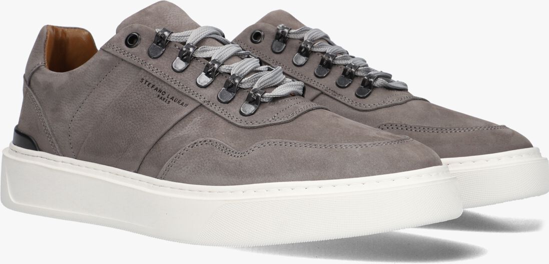 grijze stefano lauran lage sneakers star 003