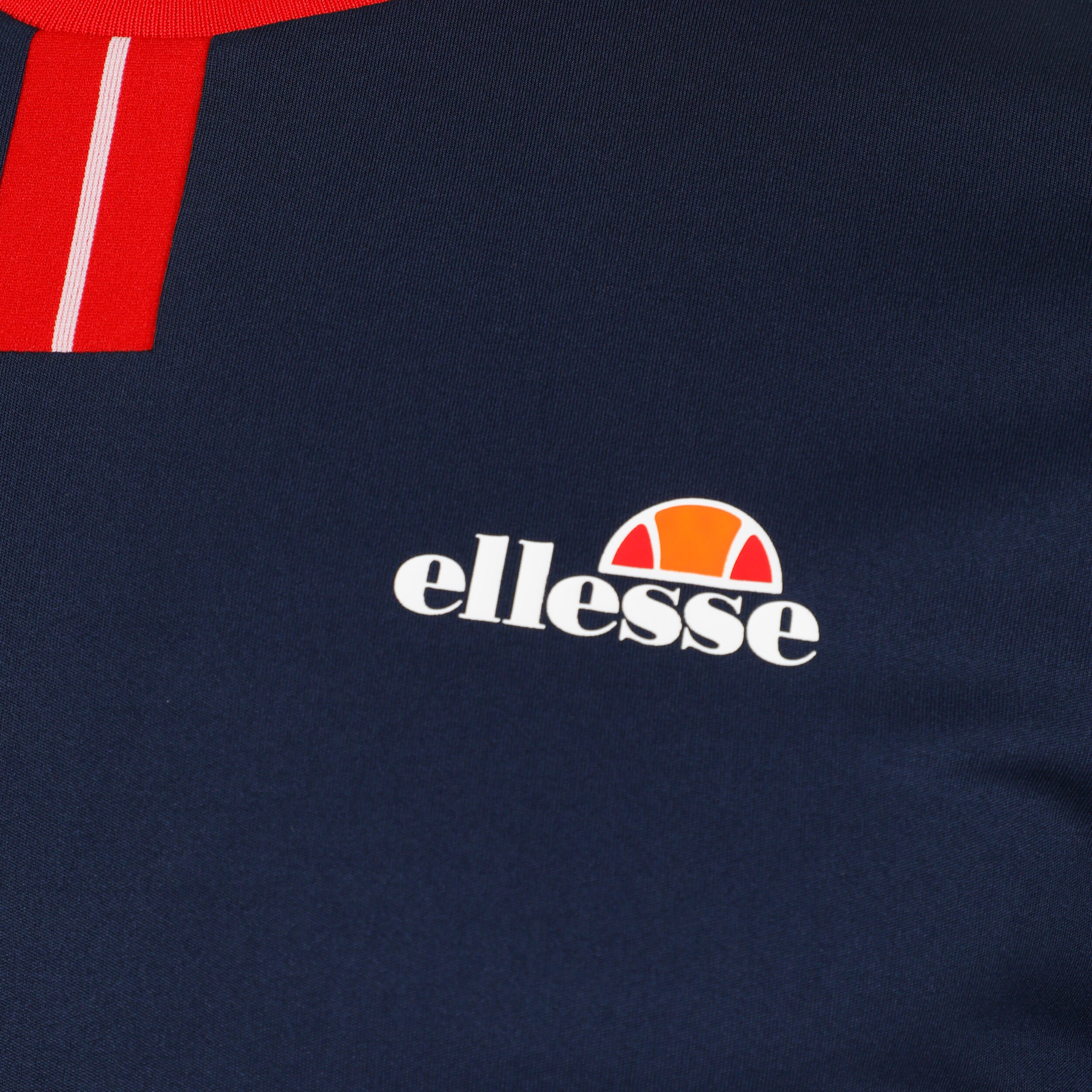 Ellesse Clinton T-shirt Hommes - Bleu Foncé , Rouge
