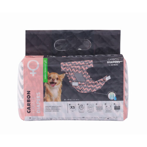 M-Pets Carbon Luiers voor Teefjes