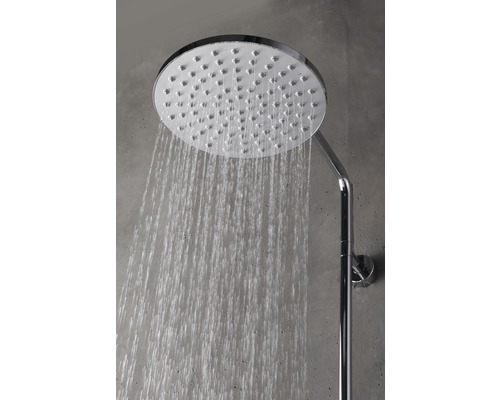 Douchekolom incl. thermostaat Breuer Aquamaxx 340, ronde chromen douchekop 9263008000099