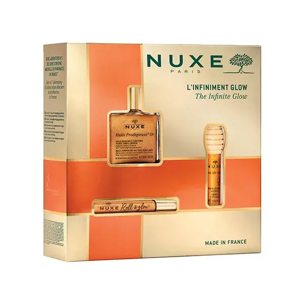Conjunto de Natal Nuxe The Infinitely Glow 58ml