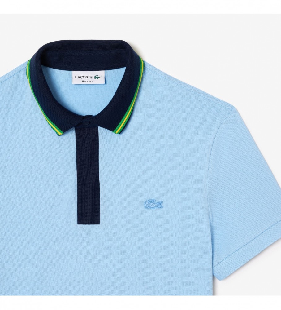Lacoste Polo Smart Paris corte regular azul
