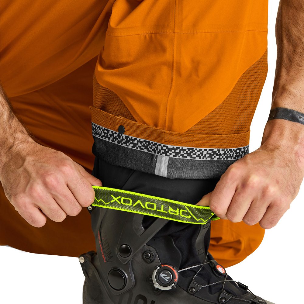 ORTOVOX 3L Ravine Shell Freeride-Hose Herren sly fox
