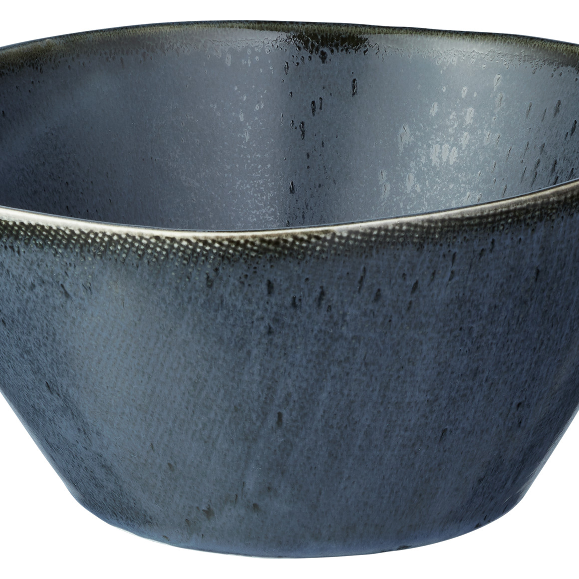 My Home Schüssel mit dezenter Struktur dunkelblau