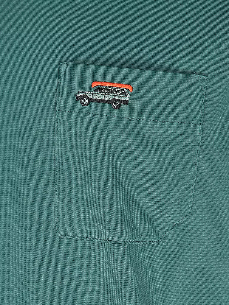 RAGWEAR T-Shirt ENDREW B dunkelgrün
