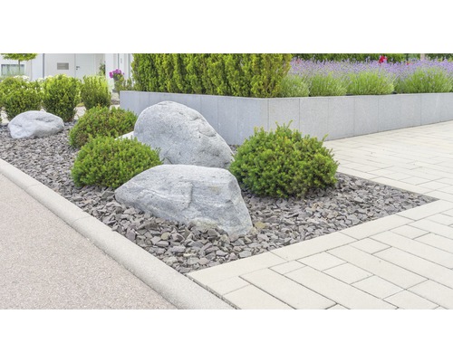 FLAIRSTONE Basaltsteen, basaltchips 32-56 mm 20 kg antraciet