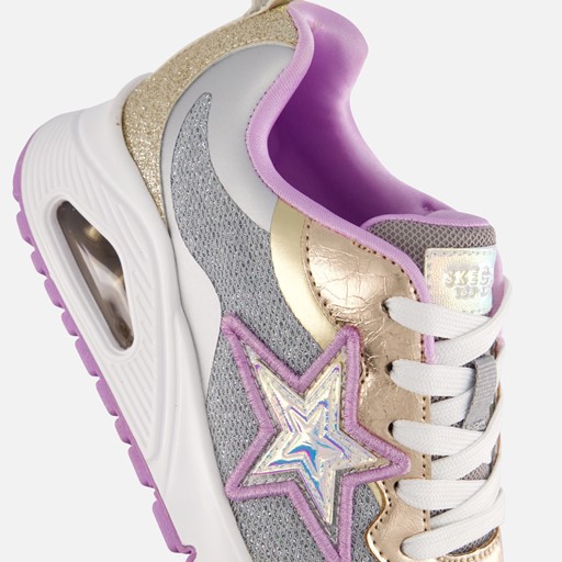 Skechers Uno Starry Vibe Sneakers grijs