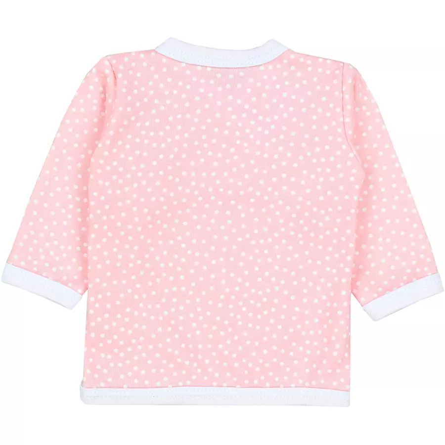 TupTam Baby Langarm Wickelshirt 5er Set rosa Modell 1