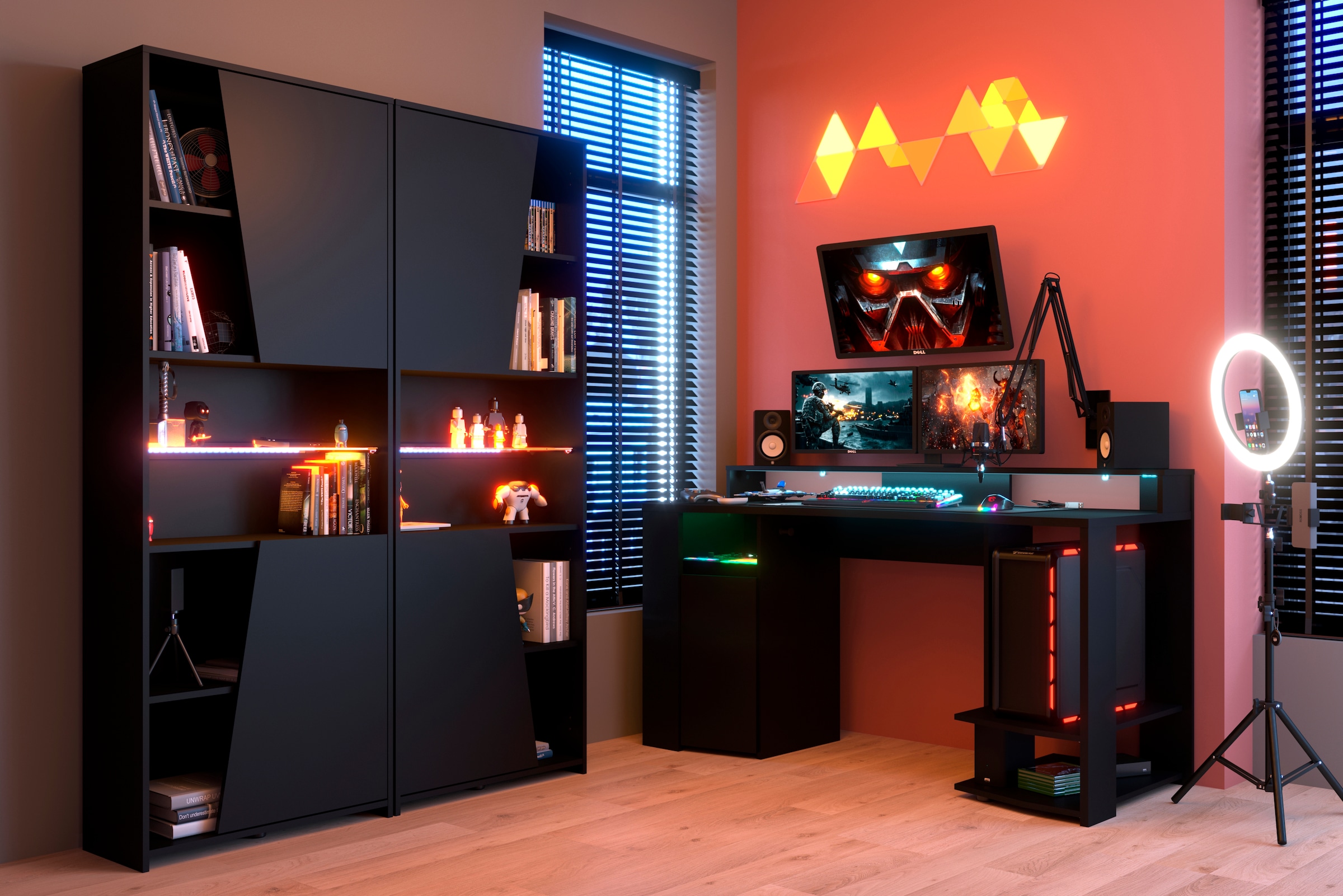 Parisot Jugendzimmer-Set »Gaming - Set« 3 Stk. tlg. Gaming-Set