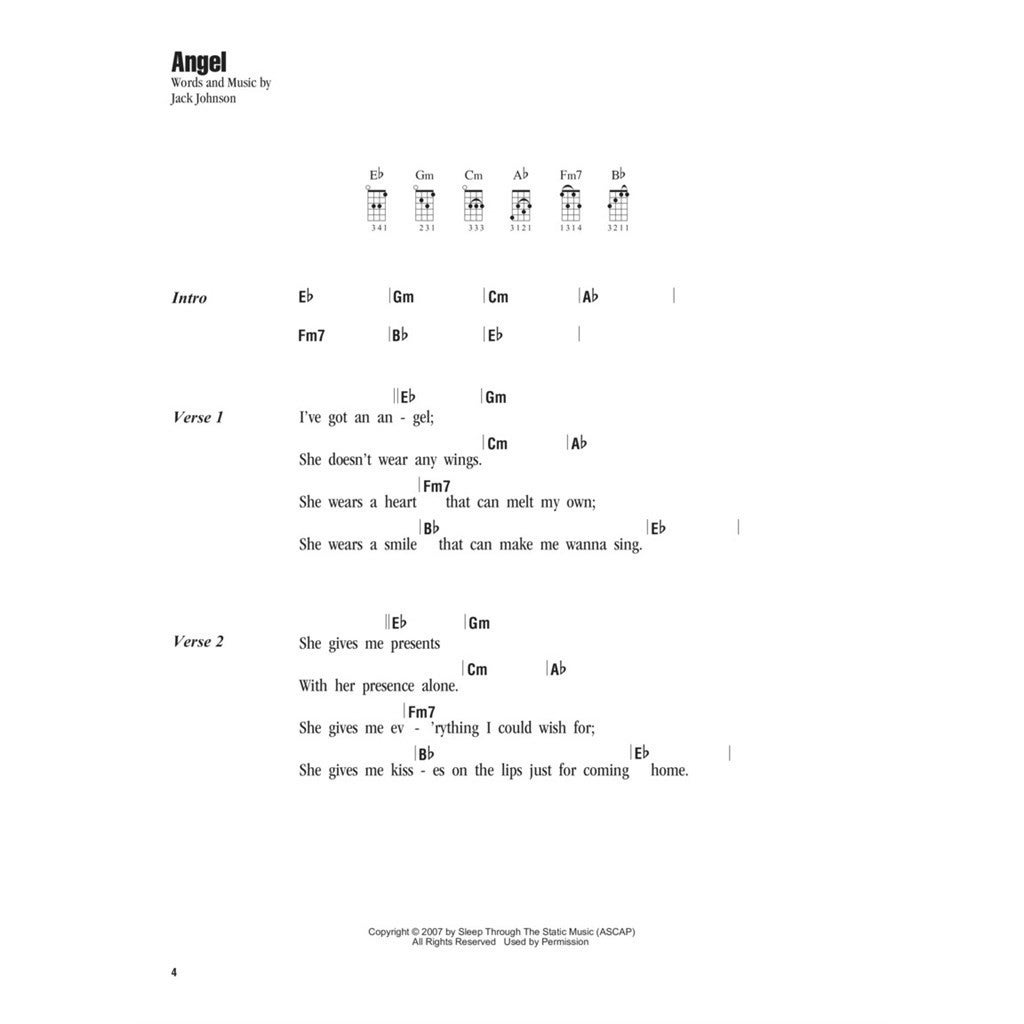 Hal Leonard Jack Johnson Strum & Sing songboek voor ukelele
