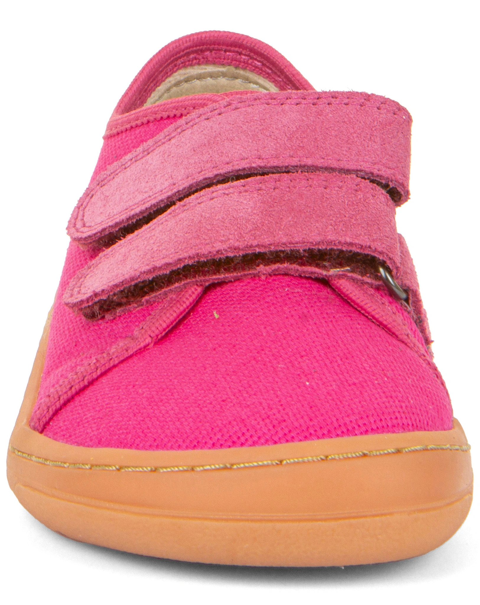 Klett-Halbschuhe CANVAS in fuxia