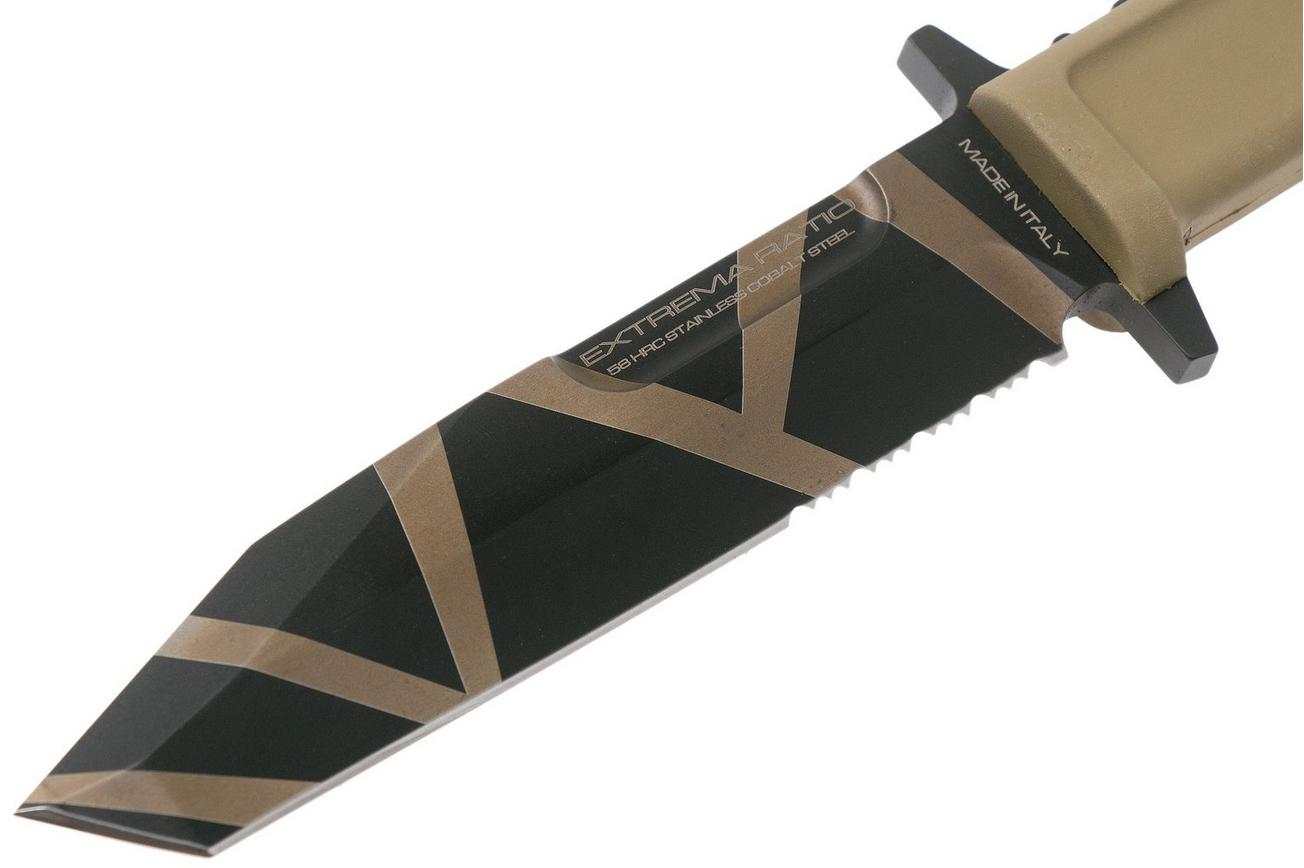 Extrema Ratio Fulcrum S, Desert Warfare 04.1000.0092/DW vaststaand mes