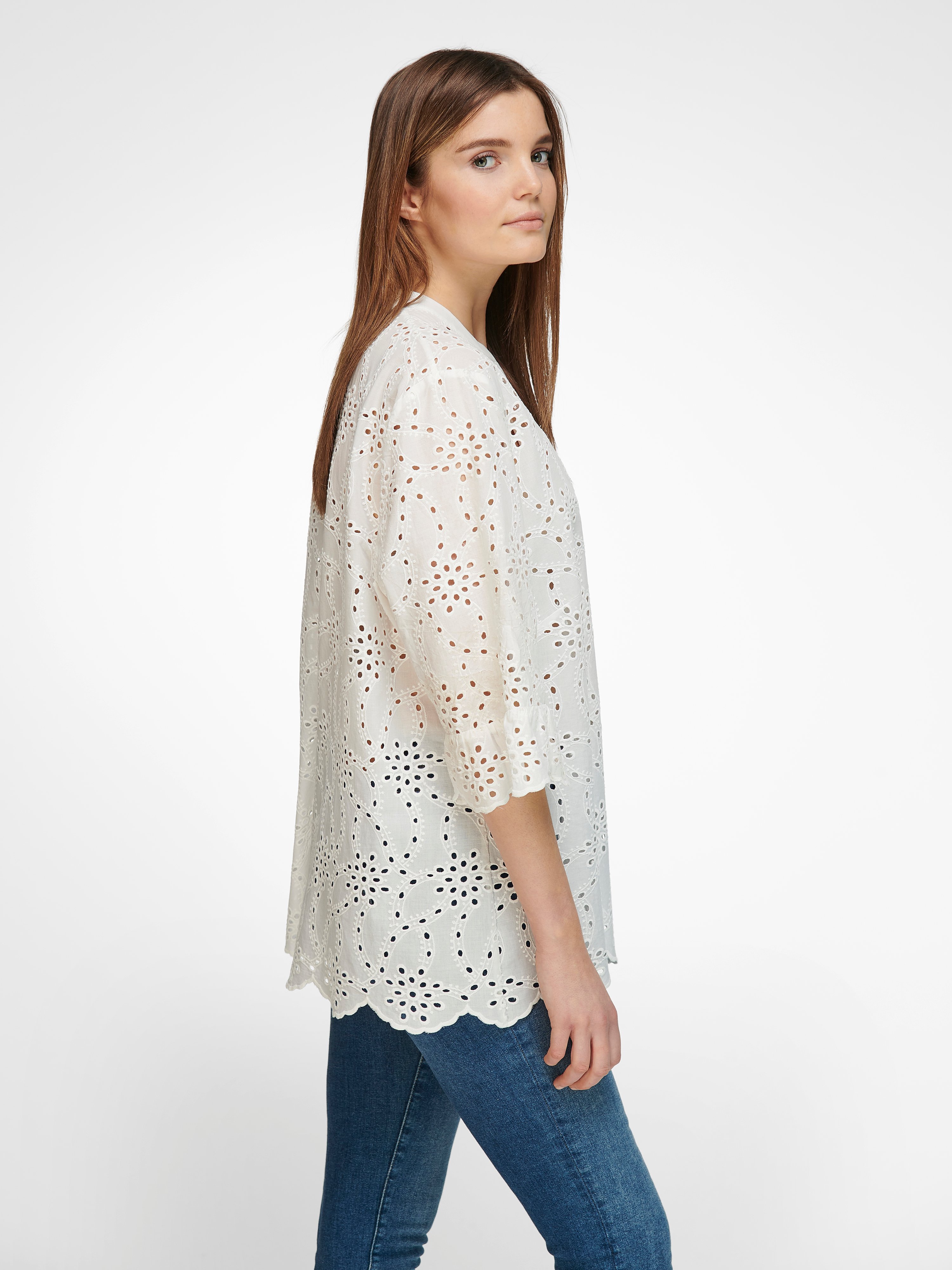 Bluse mit 1/2-Arm