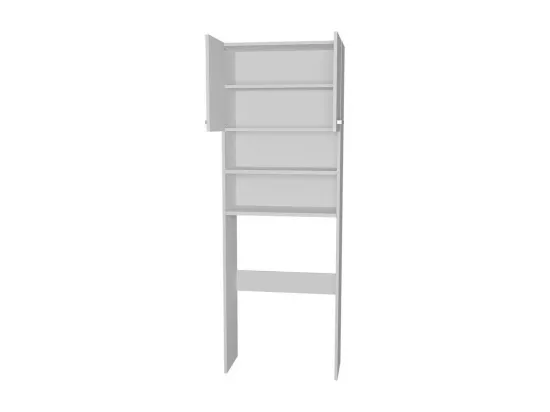 Armoire de bain indépendante Comfivo 156, Blanc, À poser, Le nombre de portes: 2, 183cm