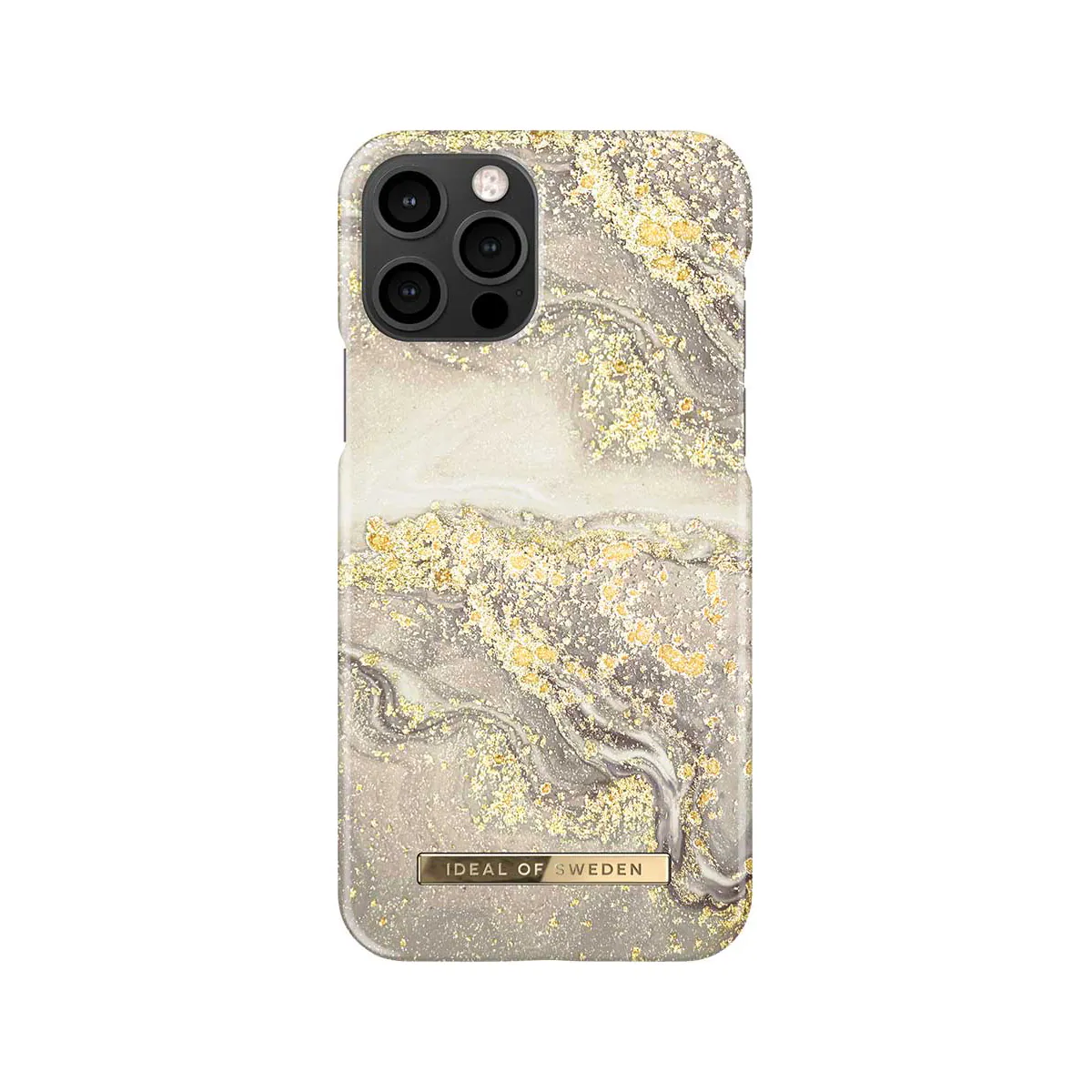 iDeal fashion deksel til iPhone 12 Pro (sparkle greige)