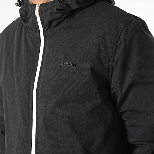 Veste Zippée Capuche Bluster Noir