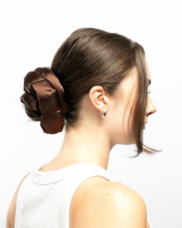 Brushworks Large Classic Cloud Scrunchies 3pcs