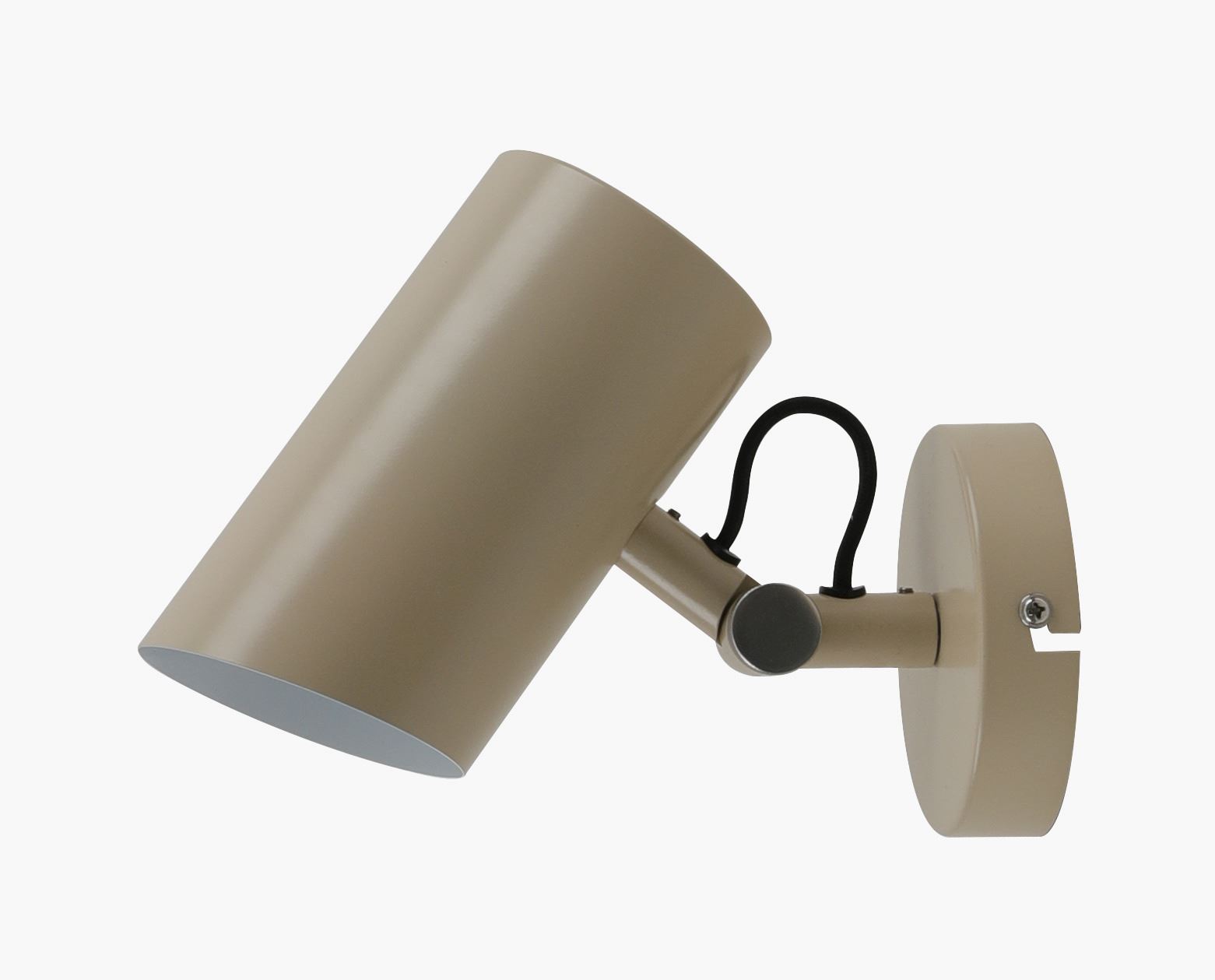 Vegglampe svart - 20,8x8x16 cm