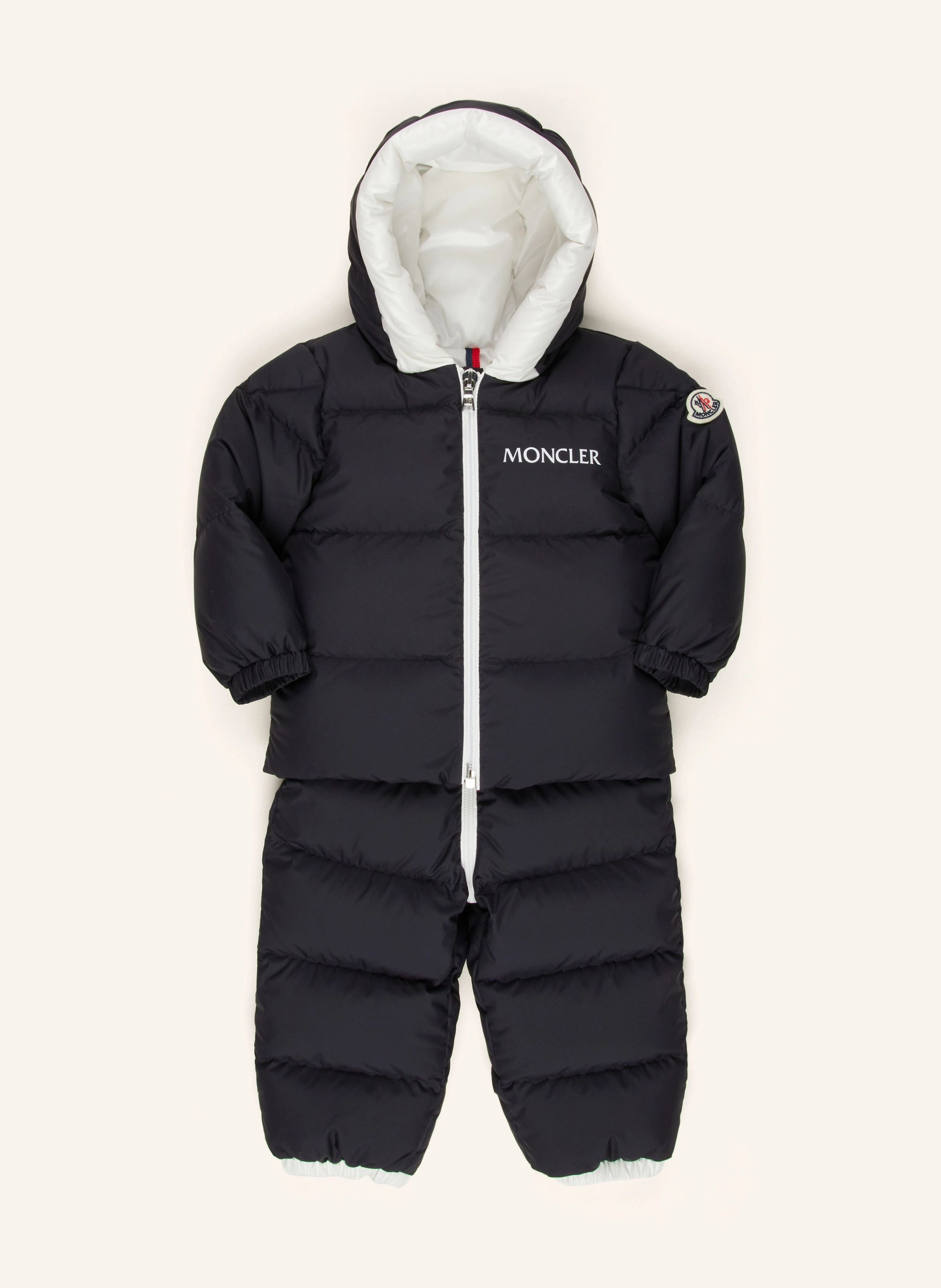 MONCLER enfant Set: Daunenjacke und Overall