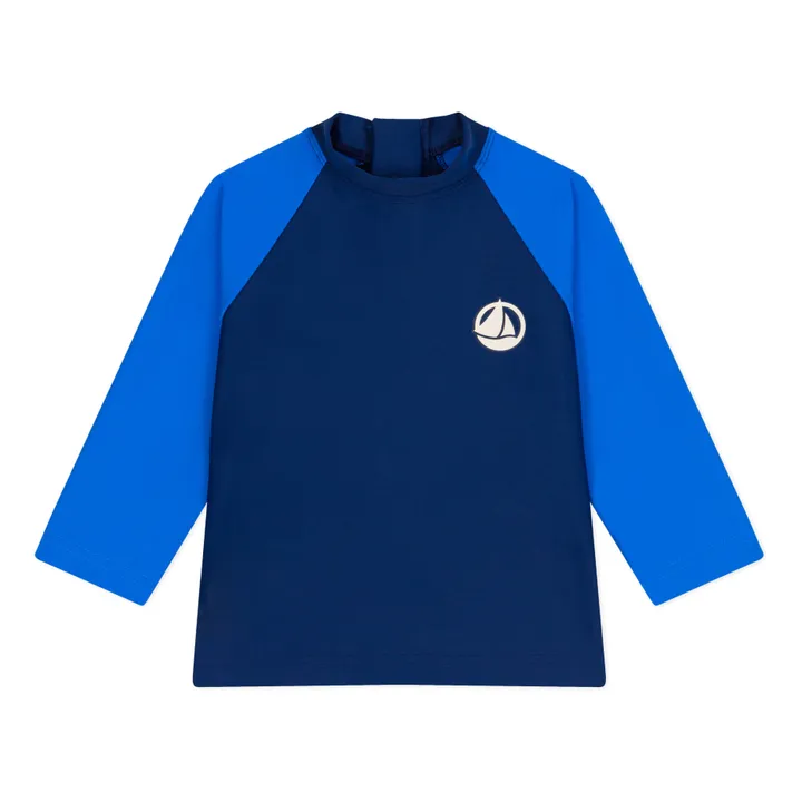 Petit Bateau T-shirt Anti-UV Mafoi | Bleu