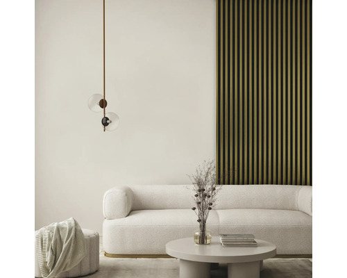 Decoratief paneel Linea Slim 3 goud zwart 30x150x2650 mm