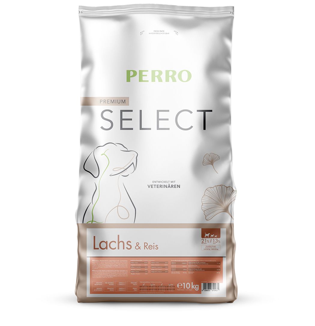 PERRO Select Lachs + Reis